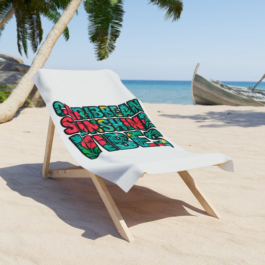 Beach Towel - Caribbean Sunshine Vibes