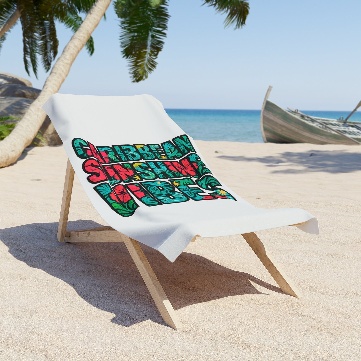 Beach Towel - Caribbean Sunshine Vibes