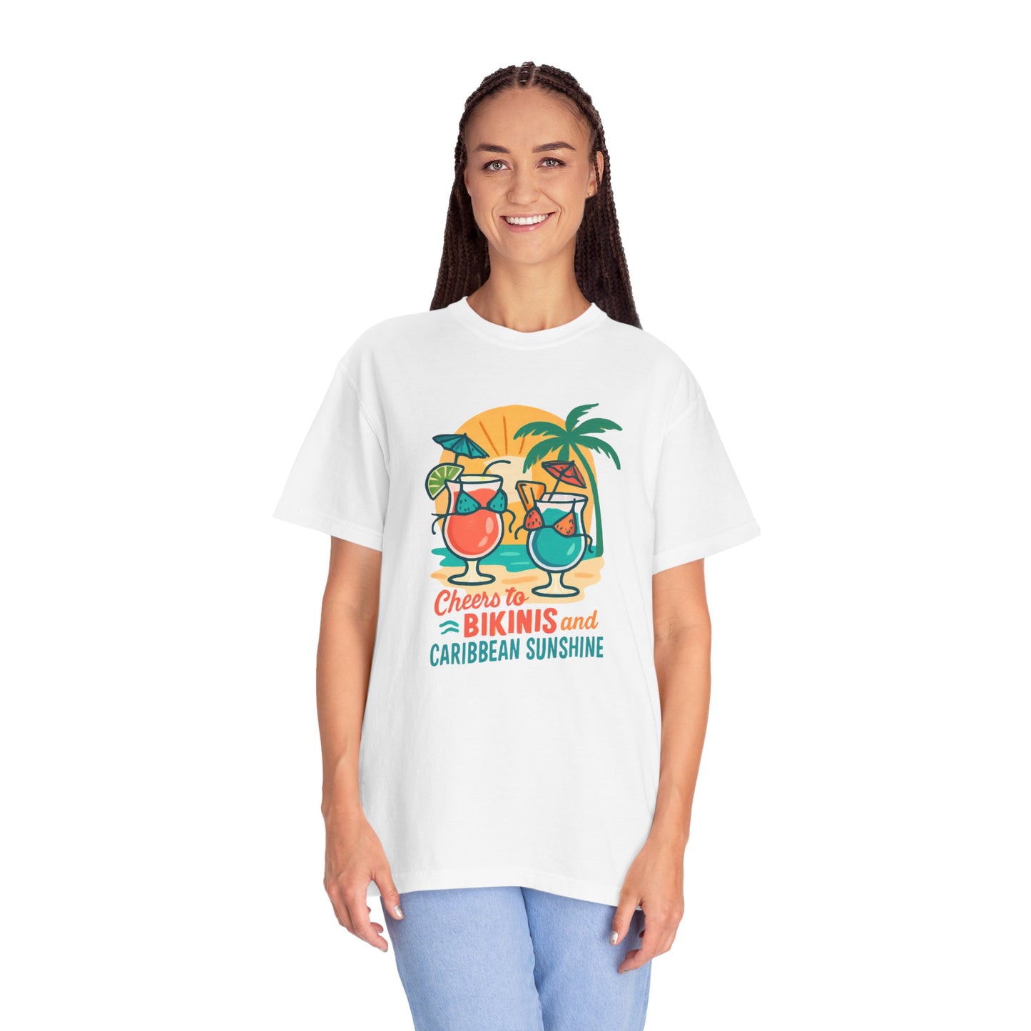 Cheers to Bikinis and Caribbean Sunshine T-Shirt