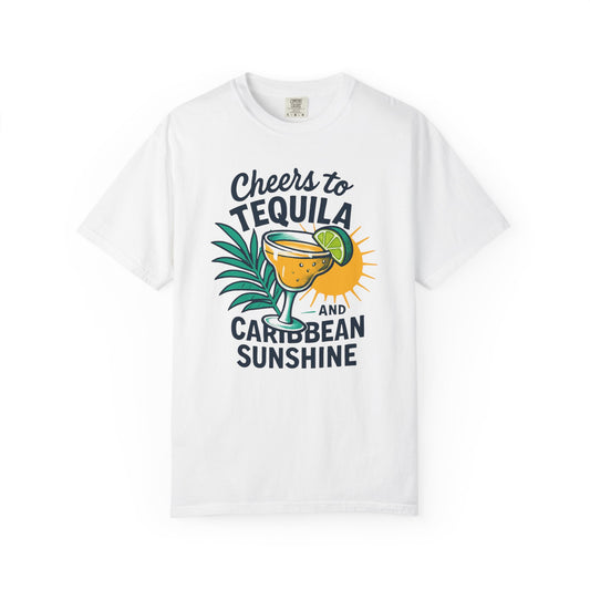 Tequila & Caribbean Sunshine Graphic T-shirt