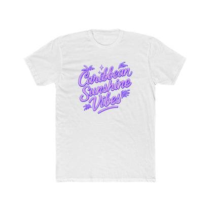Caribbean Sunshine Vibes Tee — Retro Tropical Graphic T-Shirt